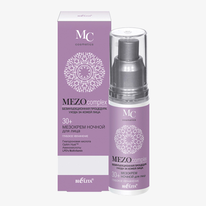 MEZOcomplex - МезоКРЕМ ночной для лица Глубокое увлажнение 30+