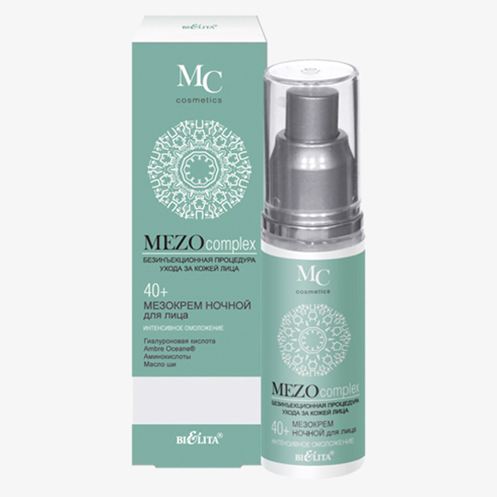 MEZOcomplex - МезоКРЕМ ночной для лица Интенсивное омоложение 40+