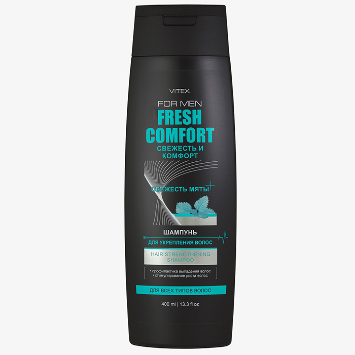 Vitex For Men Fresh Comfort - Шампунь для укрепления волос