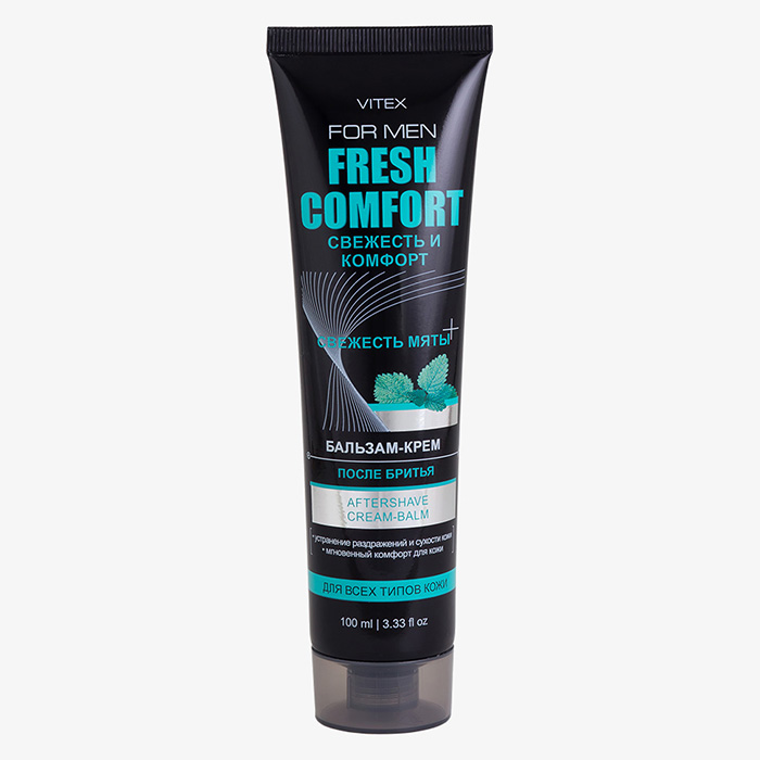Vitex For Men Fresh Comfort - Бальзам-крем после бритья