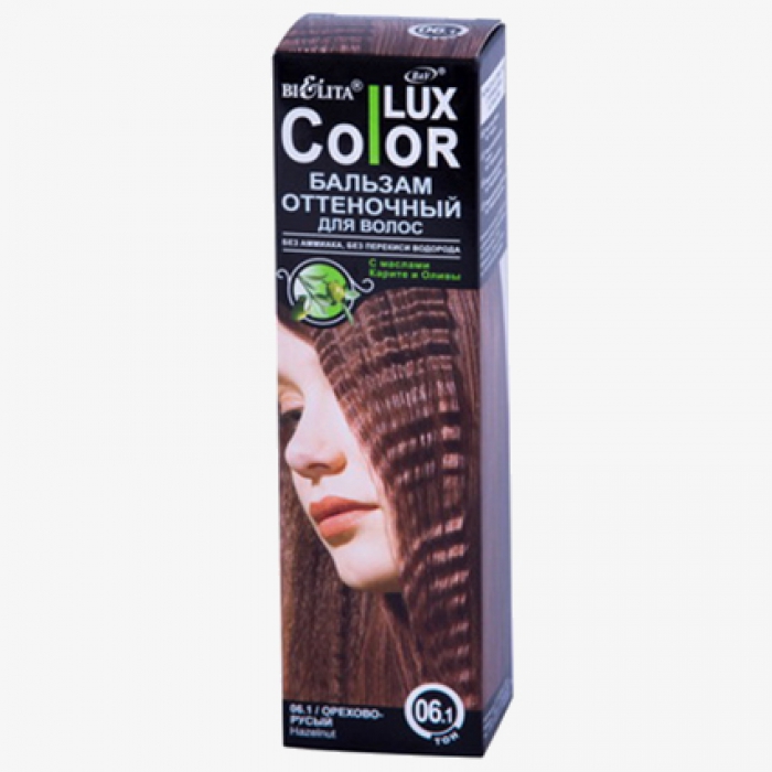 Оттеночный бальзам для волос "COLOR LUX" тон 06.1
