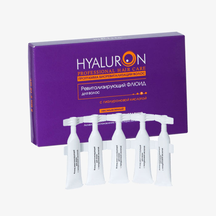 Professional HYALURON Hair Care - Ревитализирующий ФЛЮИД для волос с гиалуроновой кислотой